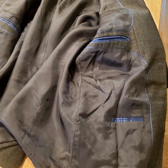 Alexandre London Savile Row Suit Jacket 22" pit to pit 30" shoulder to hem - Picture 6 of 10